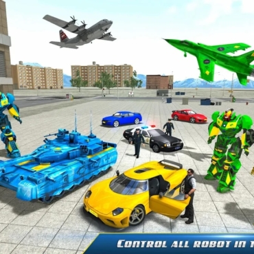 Stealth Robot Transforming Games - Robot Car games